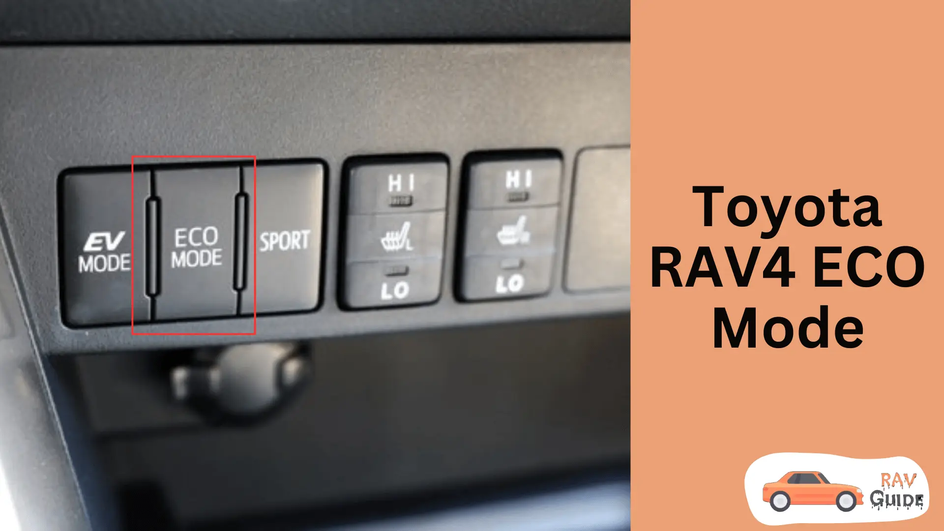 Toyota RAV4 ECO Mode