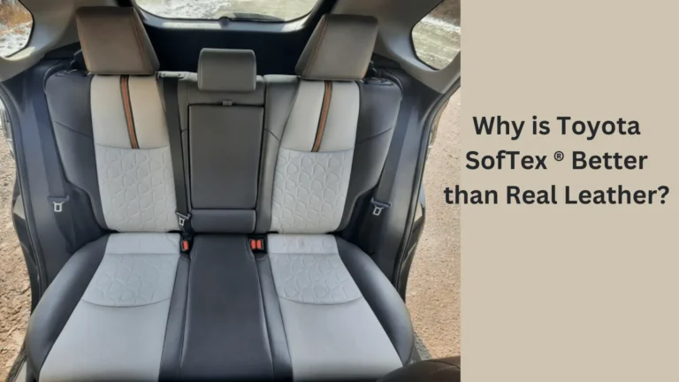 Why is Toyota SofTex ® Better than Real Leather?