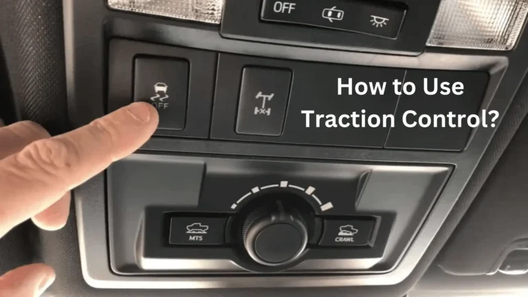 How to Use Traction Control on a Toyota Rav4?