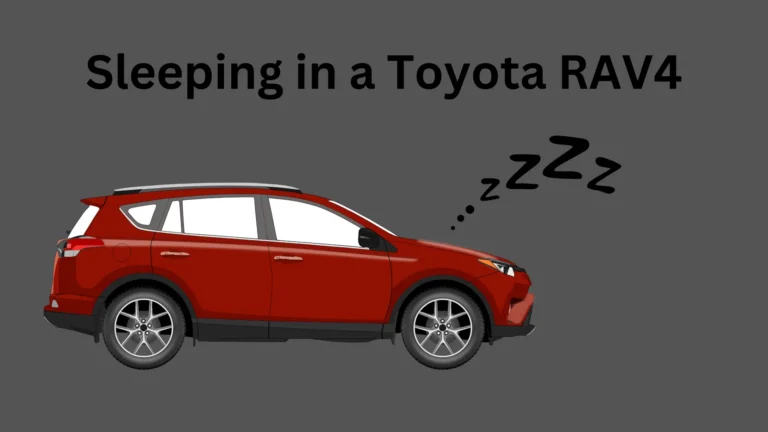 RAV4 Camping: Sleeping in a Toyota RAV4?