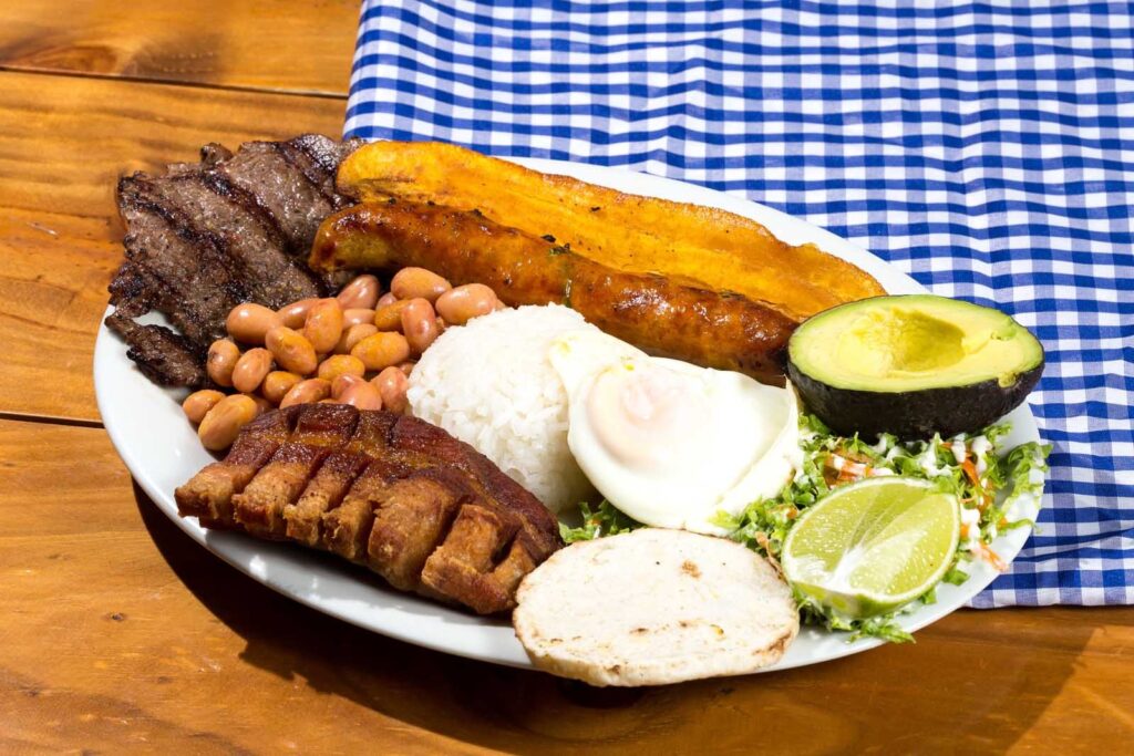 Rich Flavors of Colombian Lunch