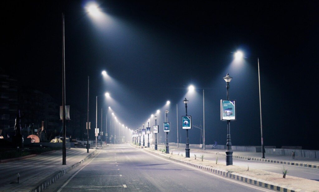 Industrial Street Lights