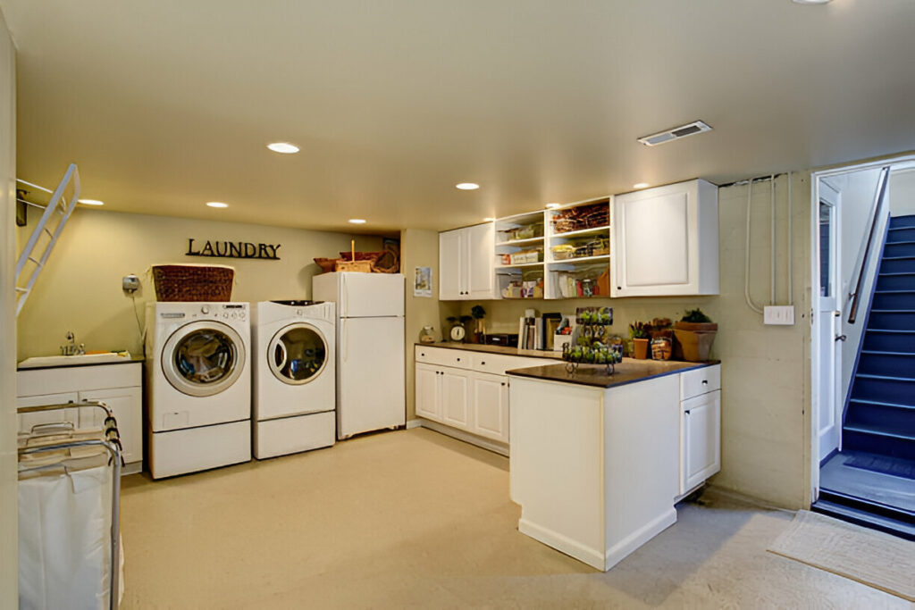 Convert A Garden Shed Into A Laundry Room!